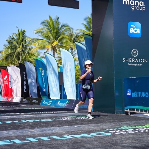 Race photo from Belitung Multisport Festival