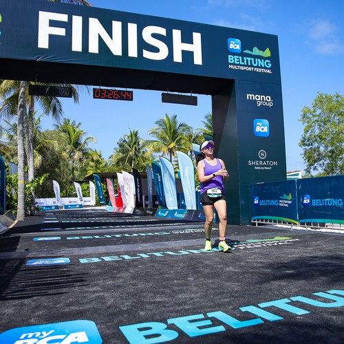 Race photo from Belitung Multisport Festival