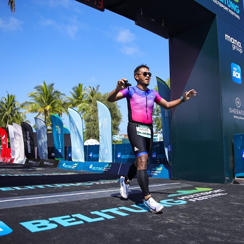Race photo from Belitung Multisport Festival