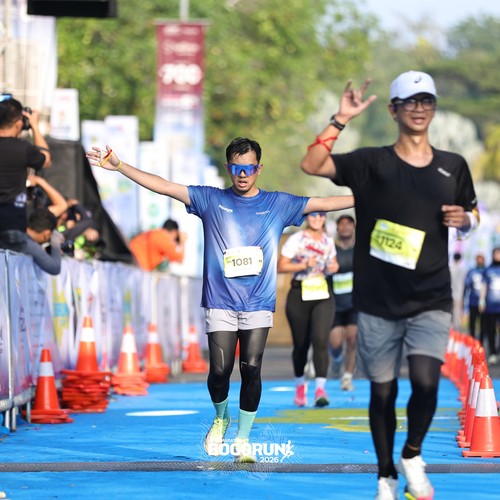 Race photo from BOGORUN 2026