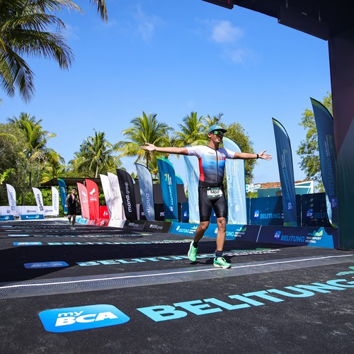Race photo from Belitung Multisport Festival