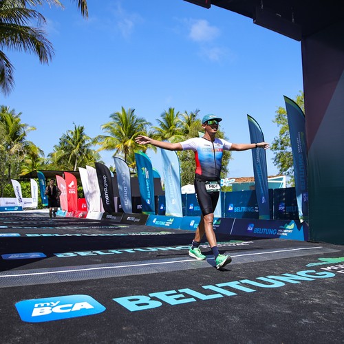 Race photo from Belitung Multisport Festival