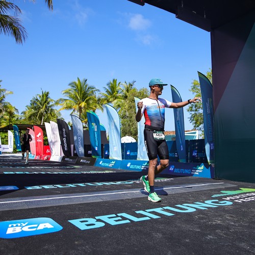 Race photo from Belitung Multisport Festival