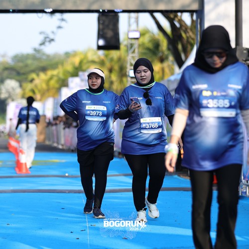 Race photo from BOGORUN 2026