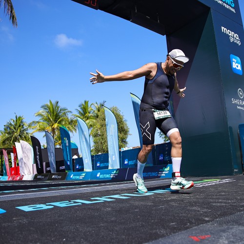 Race photo from Belitung Multisport Festival