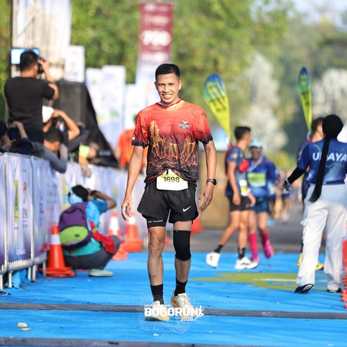 Race photo from BOGORUN 2026