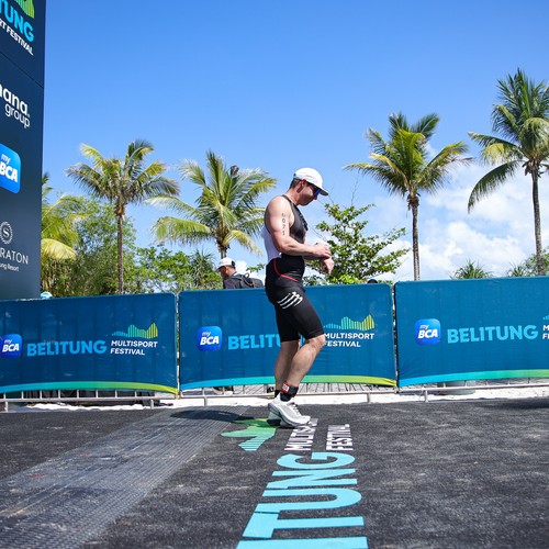 Race photo from Belitung Multisport Festival