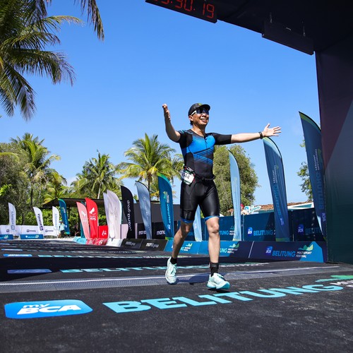 Race photo from Belitung Multisport Festival