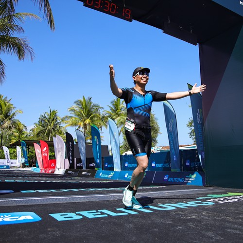 Race photo from Belitung Multisport Festival