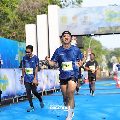 Race photo from BOGORUN 2026