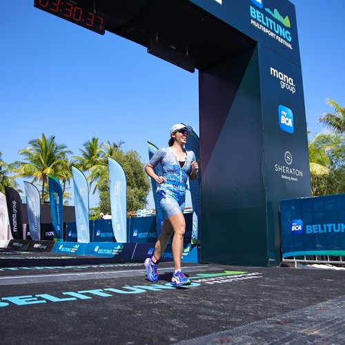 Race photo from Belitung Multisport Festival