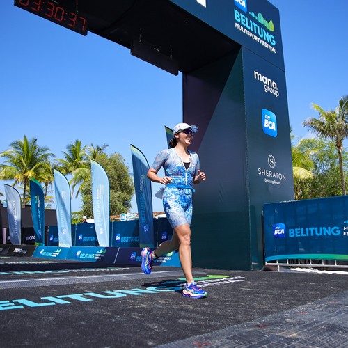 Race photo from Belitung Multisport Festival