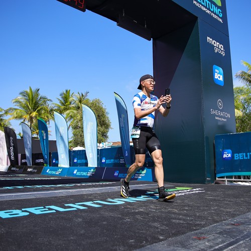 Race photo from Belitung Multisport Festival