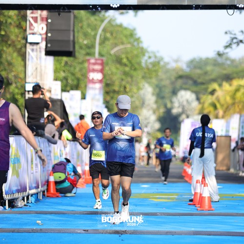 Race photo from BOGORUN 2026
