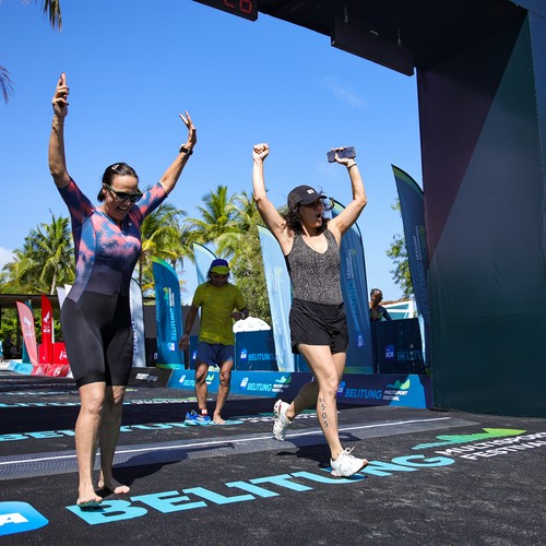 Race photo from Belitung Multisport Festival