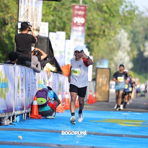 Race photo from BOGORUN 2026