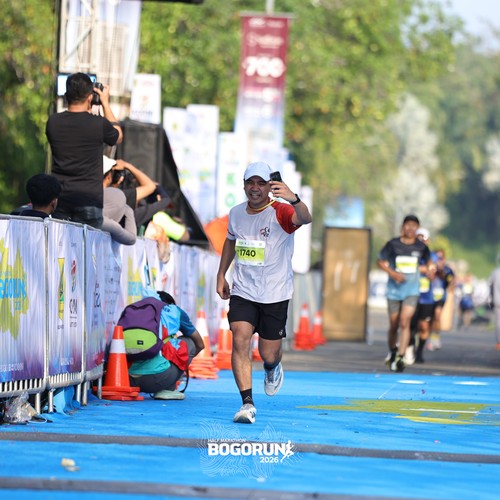 Race photo from BOGORUN 2026