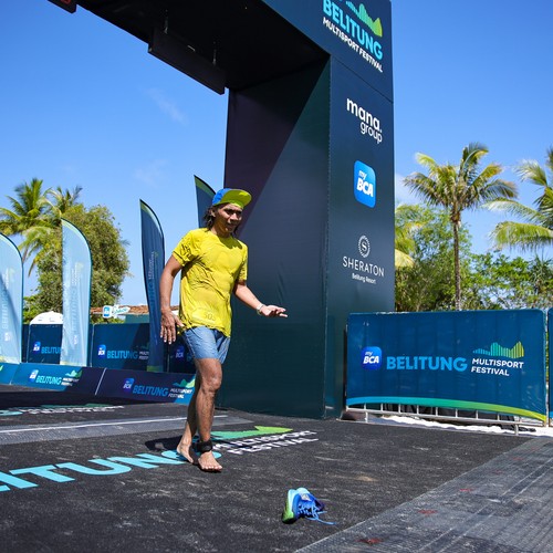 Race photo from Belitung Multisport Festival