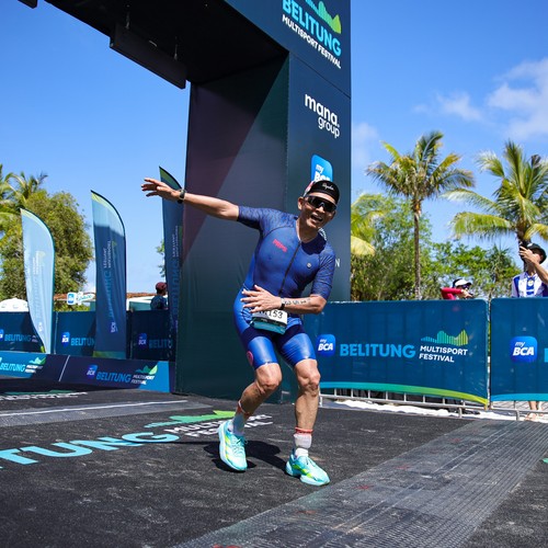 Race photo from Belitung Multisport Festival