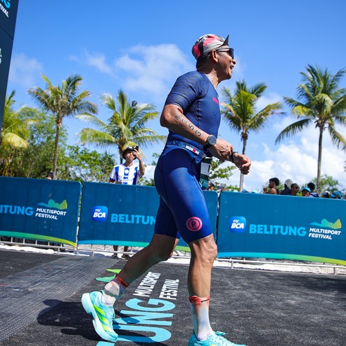 Race photo from Belitung Multisport Festival