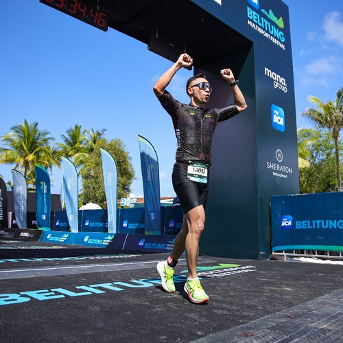 Race photo from Belitung Multisport Festival