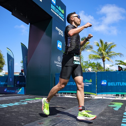 Race photo from Belitung Multisport Festival