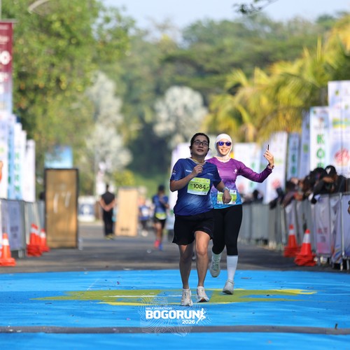 Race photo from BOGORUN 2026