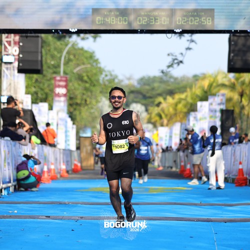 Race photo from BOGORUN 2026