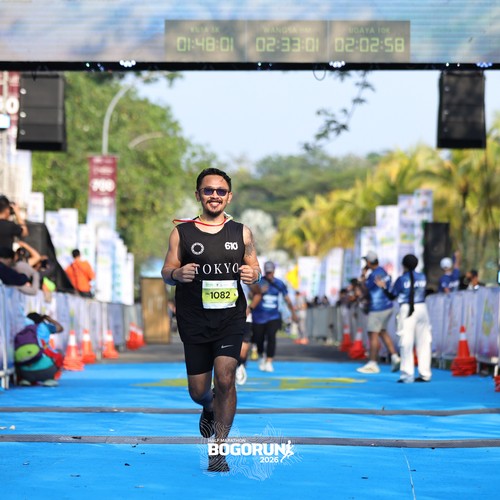 Race photo from BOGORUN 2026