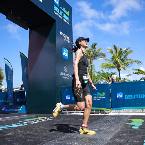 Race photo from Belitung Multisport Festival