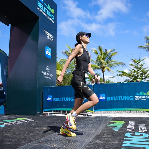 Race photo from Belitung Multisport Festival