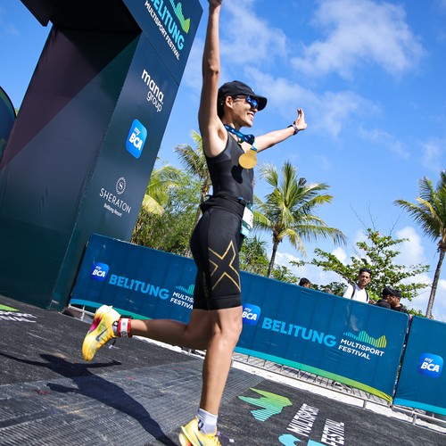 Race photo from Belitung Multisport Festival