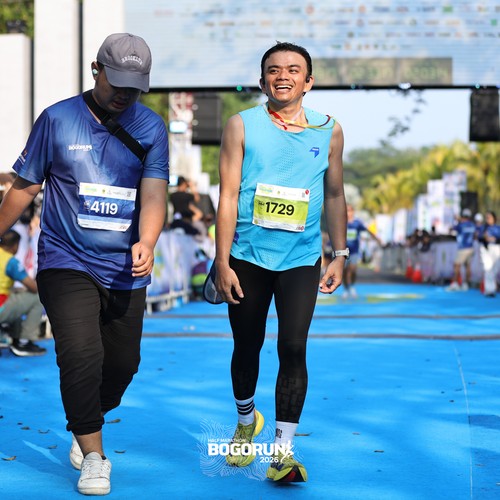 Race photo from BOGORUN 2026