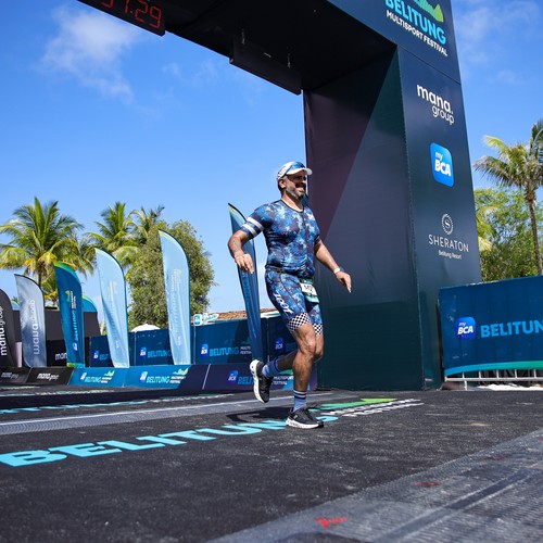 Race photo from Belitung Multisport Festival