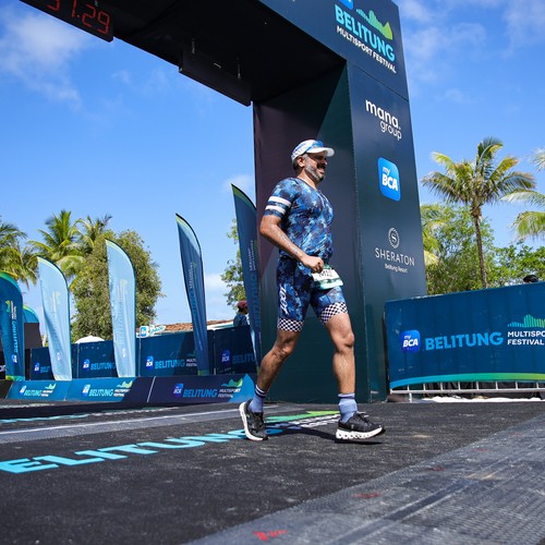 Race photo from Belitung Multisport Festival