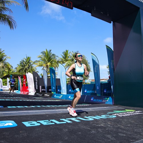 Race photo from Belitung Multisport Festival