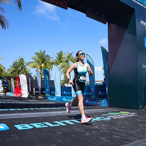 Race photo from Belitung Multisport Festival