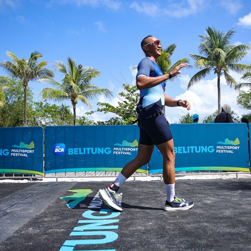 Race photo from Belitung Multisport Festival