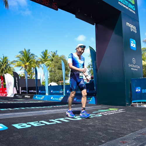 Race photo from Belitung Multisport Festival