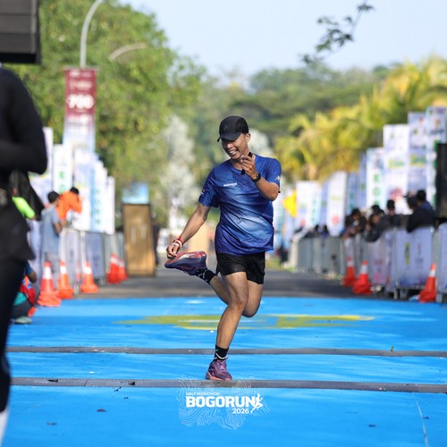 Race photo from BOGORUN 2026