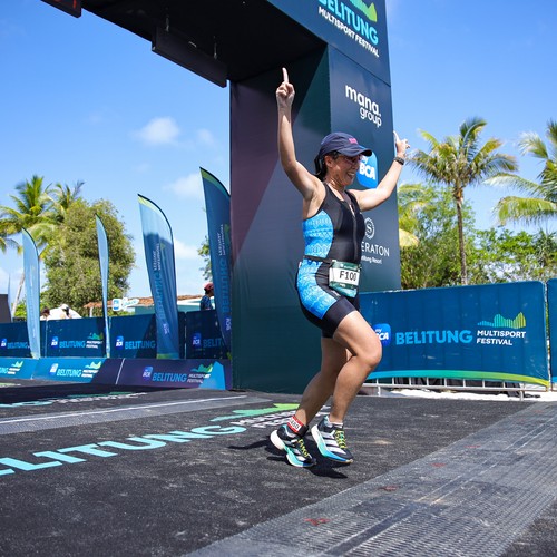 Race photo from Belitung Multisport Festival
