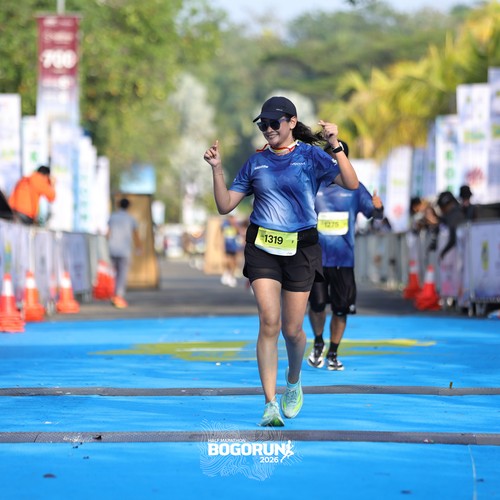 Race photo from BOGORUN 2026