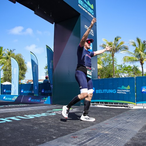 Race photo from Belitung Multisport Festival