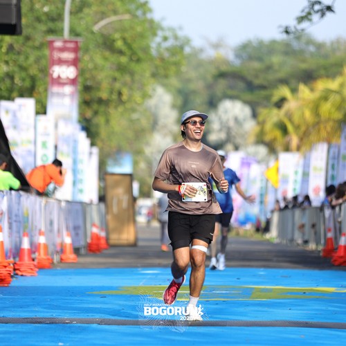 Race photo from BOGORUN 2026
