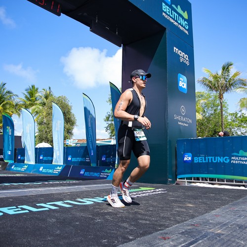 Race photo from Belitung Multisport Festival