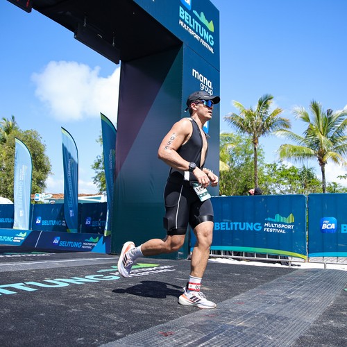 Race photo from Belitung Multisport Festival