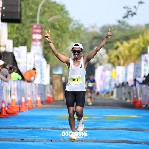 Race photo from BOGORUN 2026