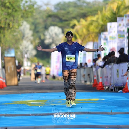 Race photo from BOGORUN 2026
