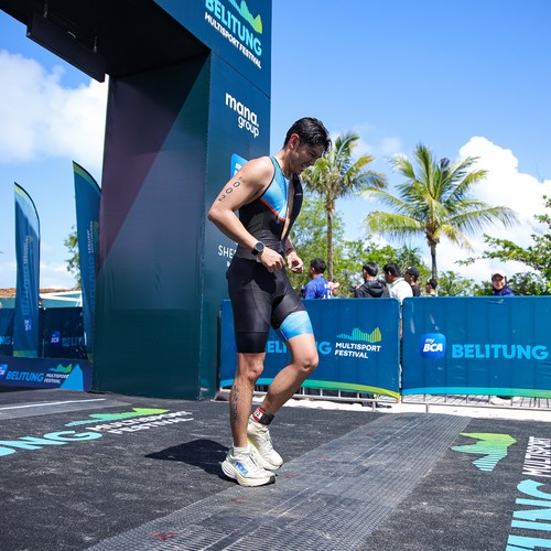 Race photo from Belitung Multisport Festival