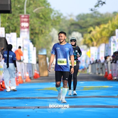 Race photo from BOGORUN 2026